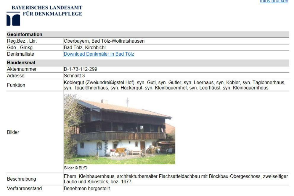 Ferienhaus Toelzer Land Bad Tölz Exterior foto
